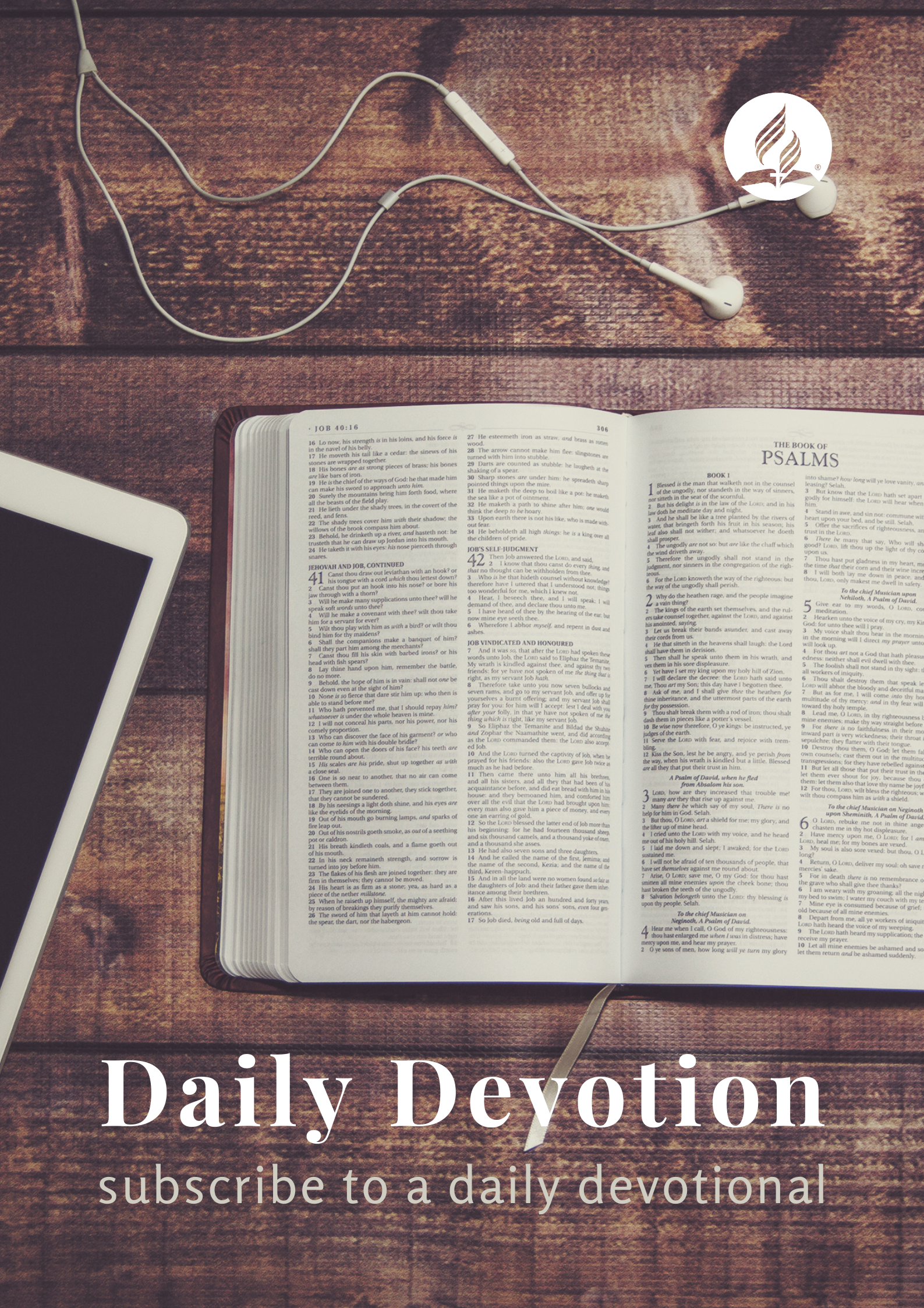 Sign-up for daily devotionals
